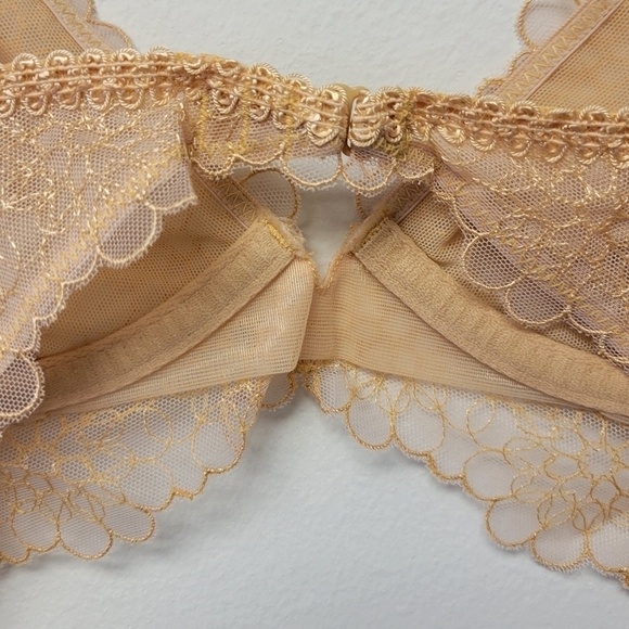 Free People Lucia Underwire Bra Wheat Sunset 32B - Picture 5 of 11